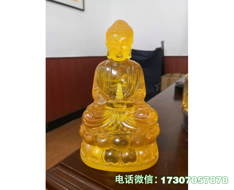 紫金县玻璃钢树脂小佛像