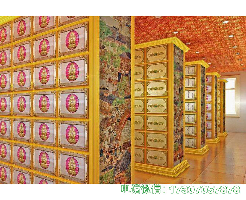 黄梅县福寿园骨灰堂存放架