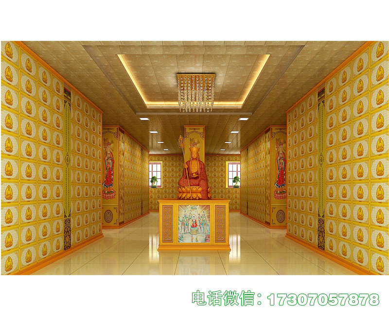 珠海村纪念堂骨灰盒架子