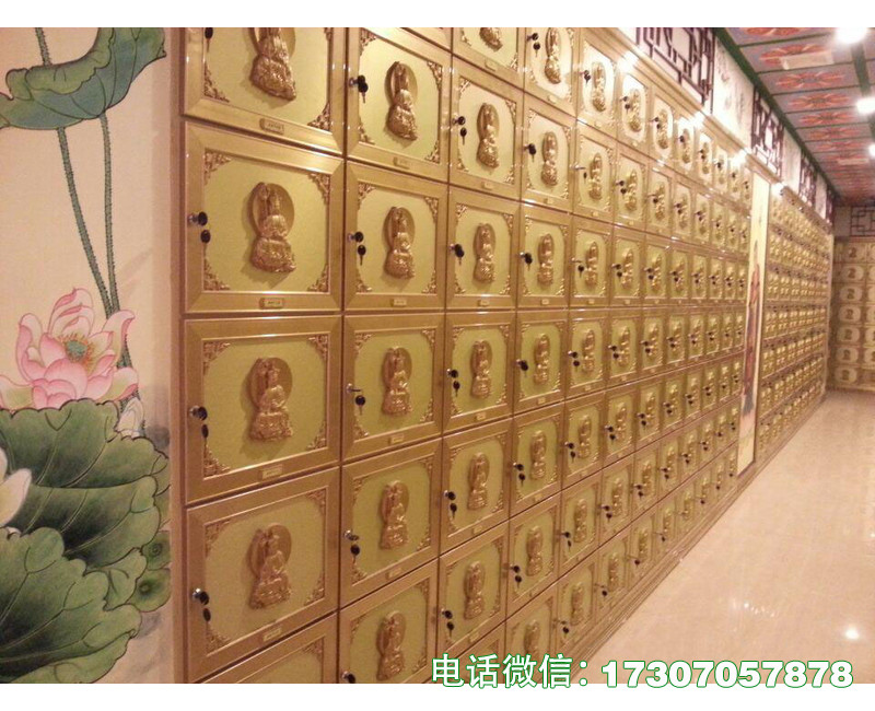 源城骨灰堂存放骨灰盒货架柜