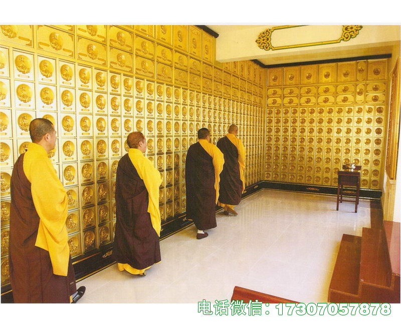 河池寺庙骨灰堂福位柜