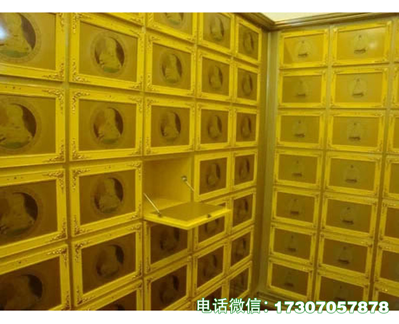 江南寺庙骨灰存放架骨灰盒纳骨架