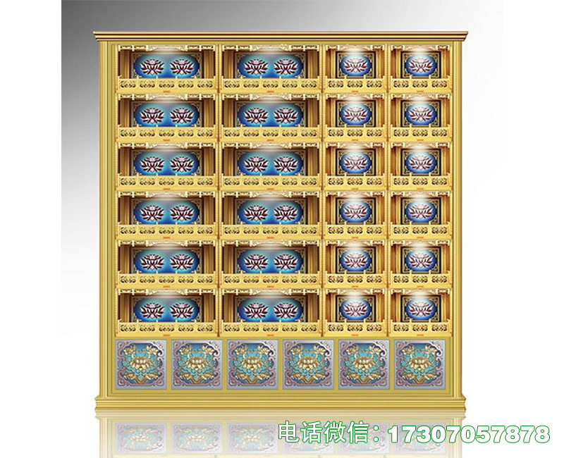 珠海福寿堂单双穴位存放架