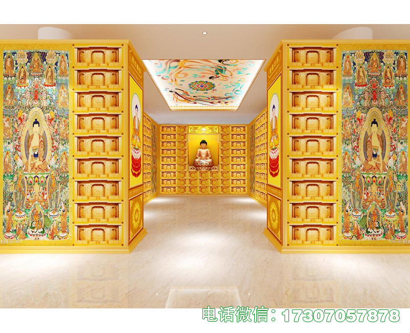 河池万佛墙佛龛