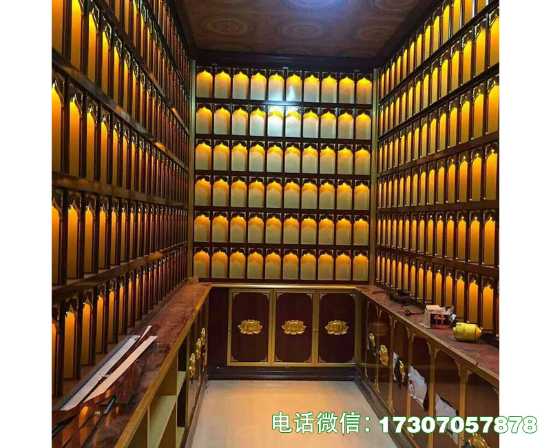 蔡甸地宫万佛墙