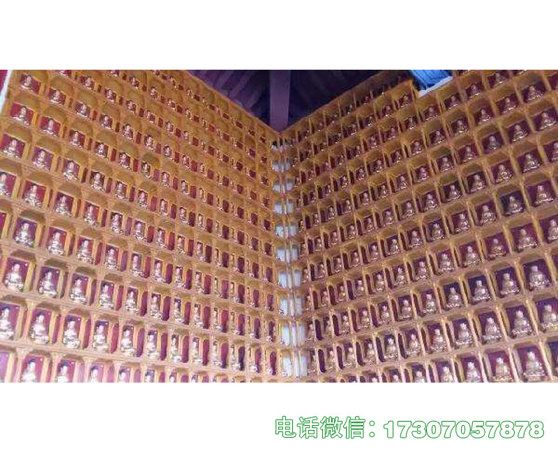 陆河县佛教用品万佛墙