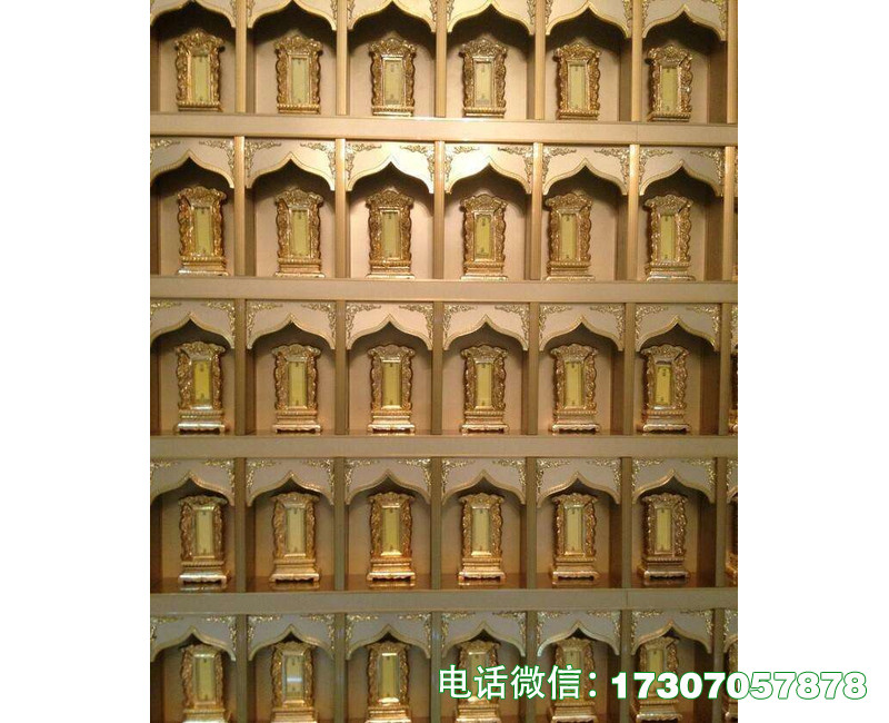 陆河县佛龛万佛墙
